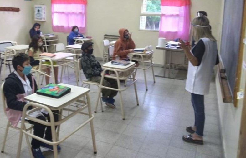 EN CHUBUT SE REINICIAN ESTE LUNES 31 LAS CLASES PRESENCIALES  EN 27 LOCALIDADES