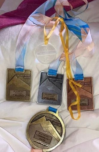 Ushuaia: Camila Szudruk del CAP de El Bolsón Campeona Nacional de Slalom U18 2021
