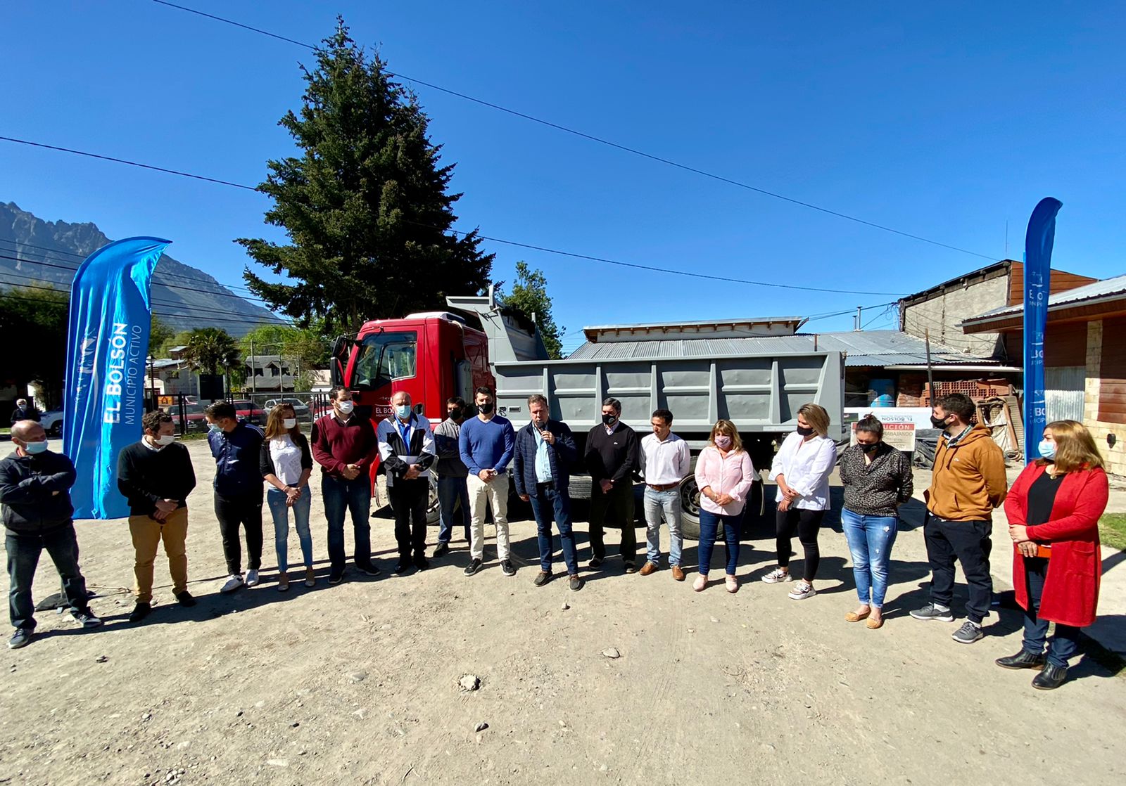 El Bolsón: Pogliano incorporó un nuevo camión al patrimonio de la Municipalidad