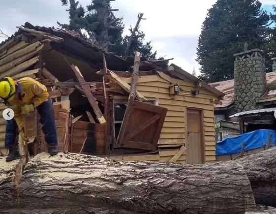 Río Negro: Gobierno asistirá a los afectados por el temporal de viento
