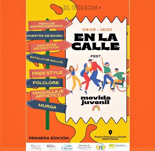 El Bolsón: Primera edición del programa “En la calle”