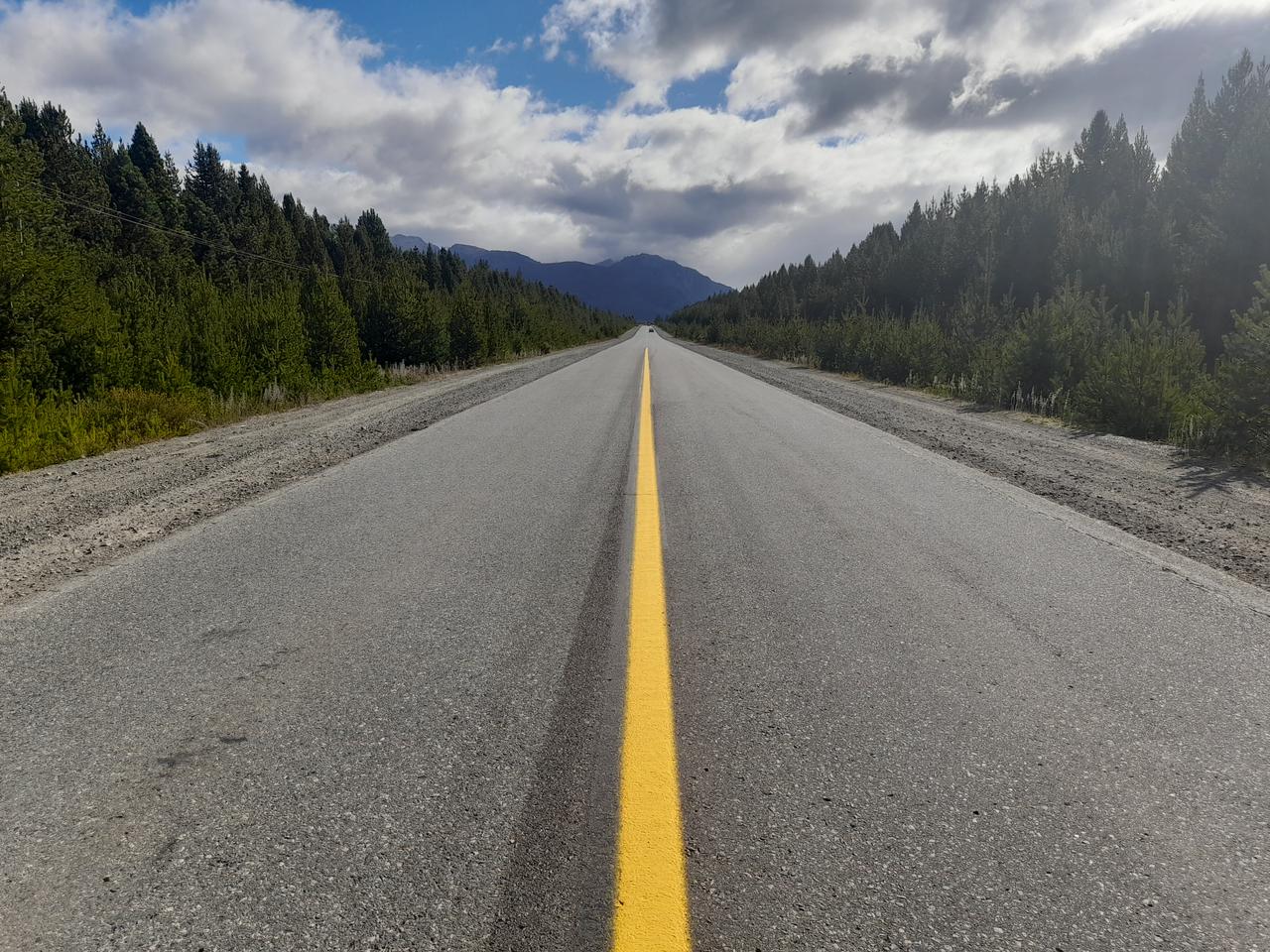 Río Negro: Vialidad Nacional avanza con la señalización vial en la RN N°40