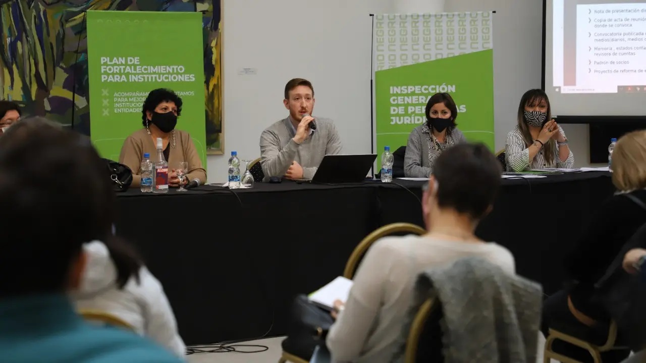 Personas Jurídicas de la provincia atenderá a instituciones de El Bolsón
