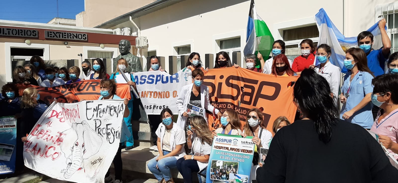 Asspur: Paro de 48 horas en todos los hospitales de Río Negro