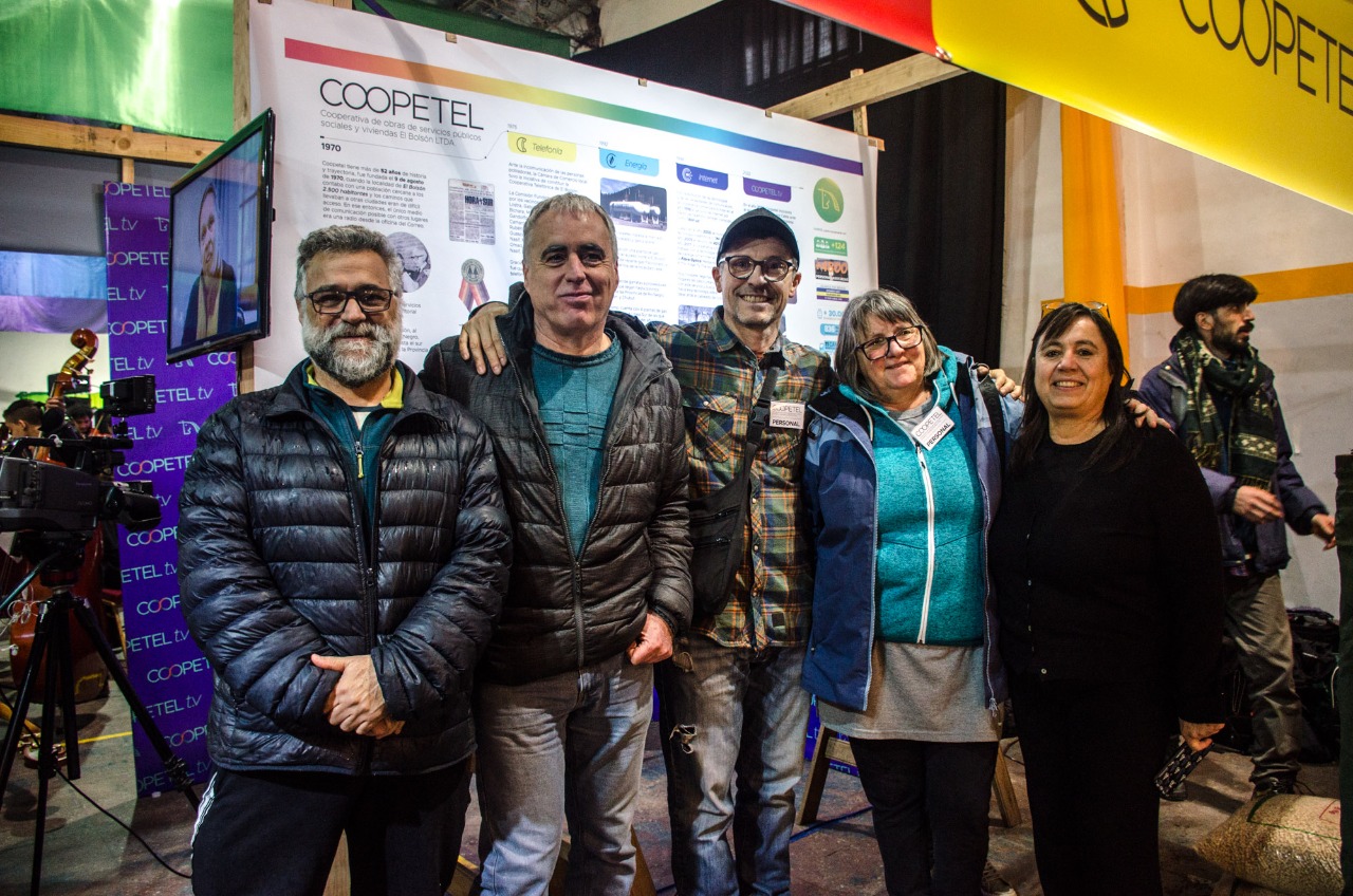 Coopetel fue parte de la primera Exposición de Cooperativas en la Comarca Andina