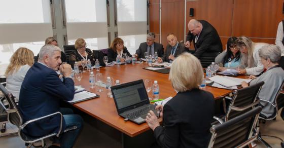 Palmieri asistió al acto inaugural del Parlamento Patagónico en Chubut