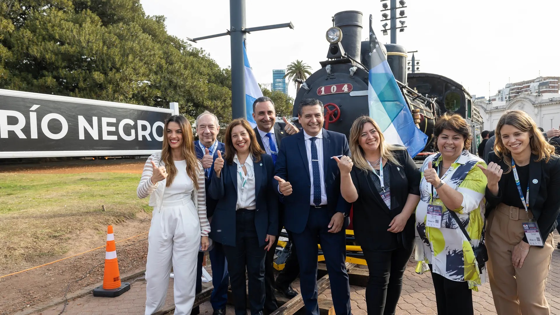 Condecoraron a La Trochita como Marca País Argentina en la 26° Feria Internacional de Turismo