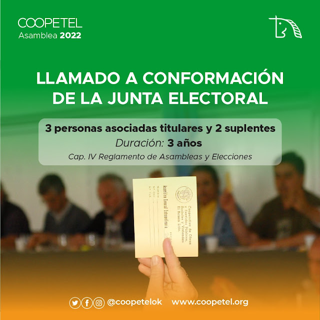 El Bolsón: Coopetel convoca a la conformación de la Junta Electoral