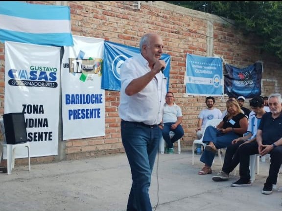 Río Negro: Casas lanzó su candidatura a gobernador en Villa Regina