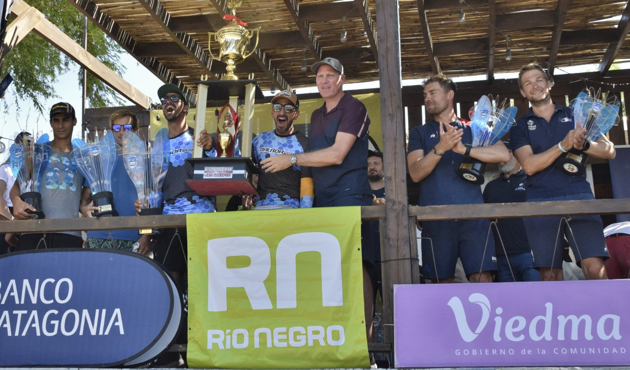 Franco y Dardo Balboa son los nuevos campeones de la Regata del Río Negro