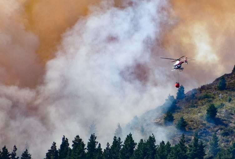 Epuyén: Sigue sin control el incendio en El Pedregoso