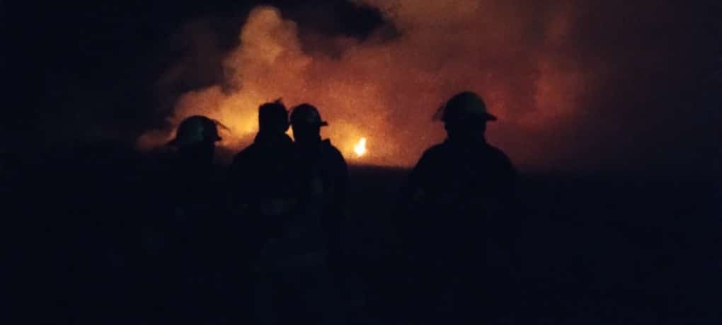 El Bolsón: Por dos quemas descontroladas SPLIF y Bomberos trabajaron toda la noche