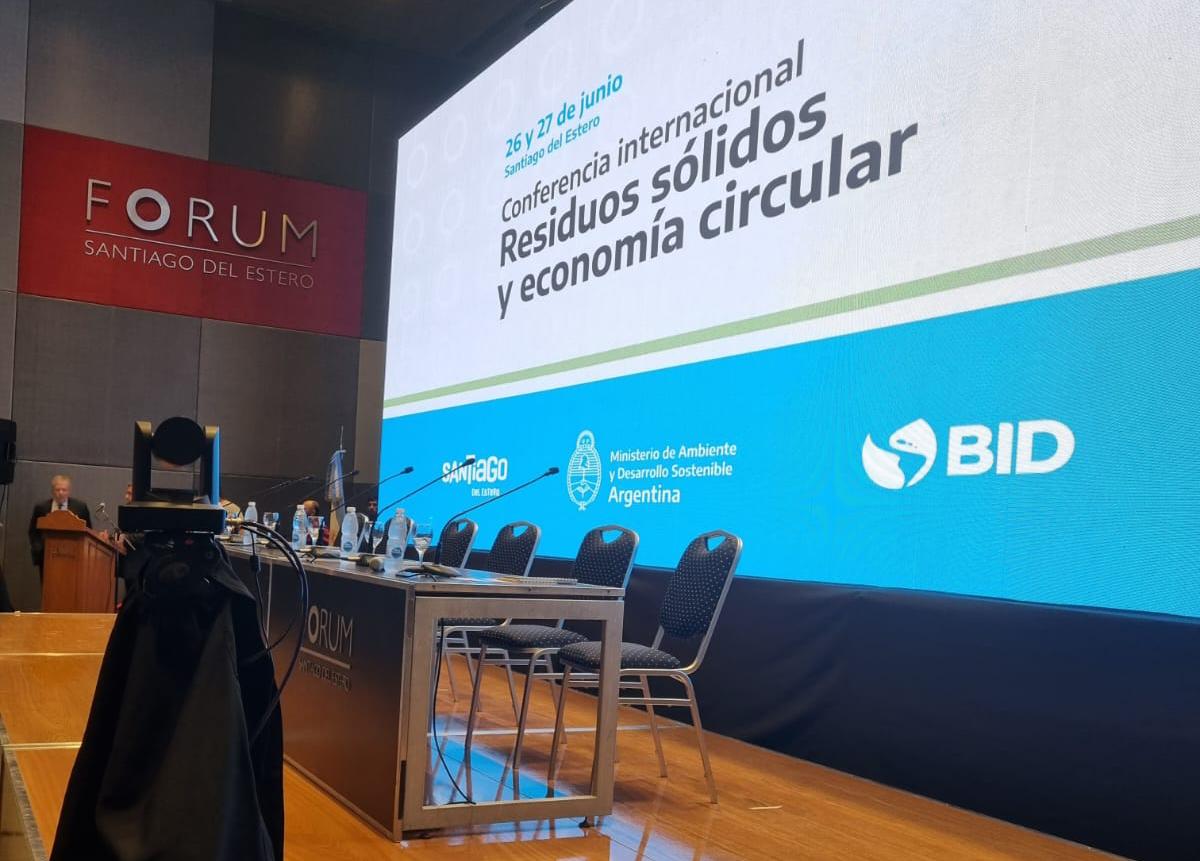 Viedma es protagonista en la Conferencia Internacional de Residuos Sólidos y Economía Circular
