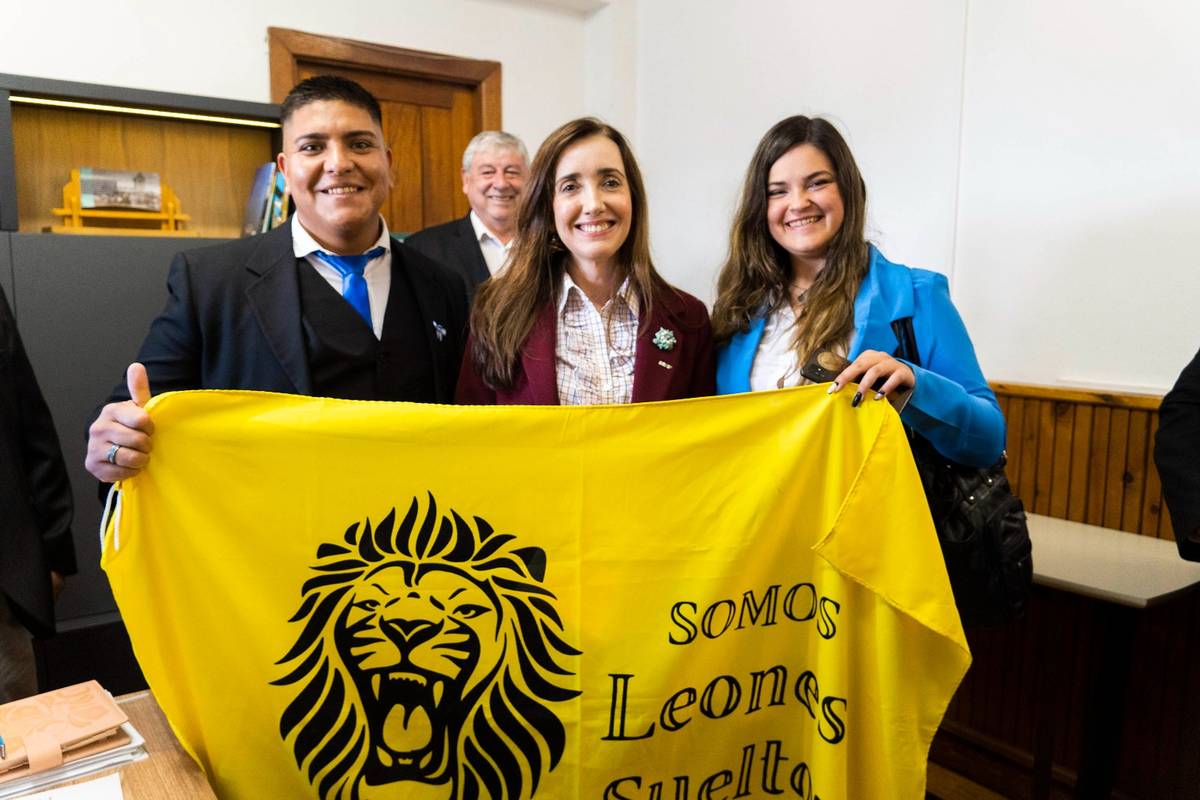 Bariloche: La visita de la vicepresidente Victoria Villarruel