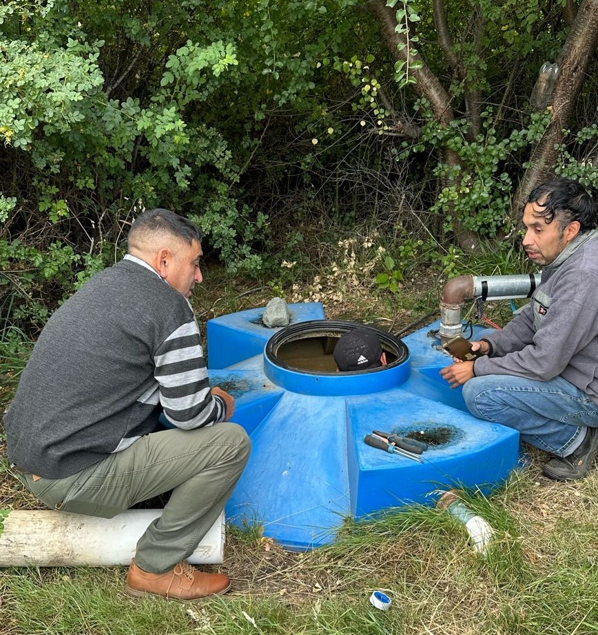 El Hoyo: Logran restablecer servicio de agua en El Pedregoso